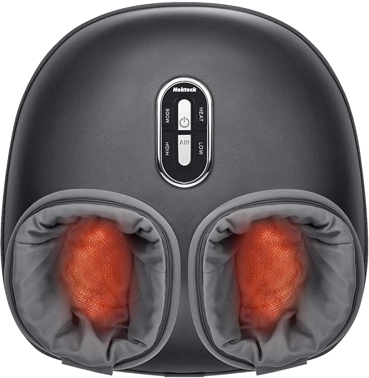 Shiatsu Foot Massager with Heat [2026 Upgraded], 3 Modes Deep Kneading Therapy Air Compression, Feet Massage for Plantar Fasciitis, Relaxation Gifts for Men Women Mom Dad Birthday