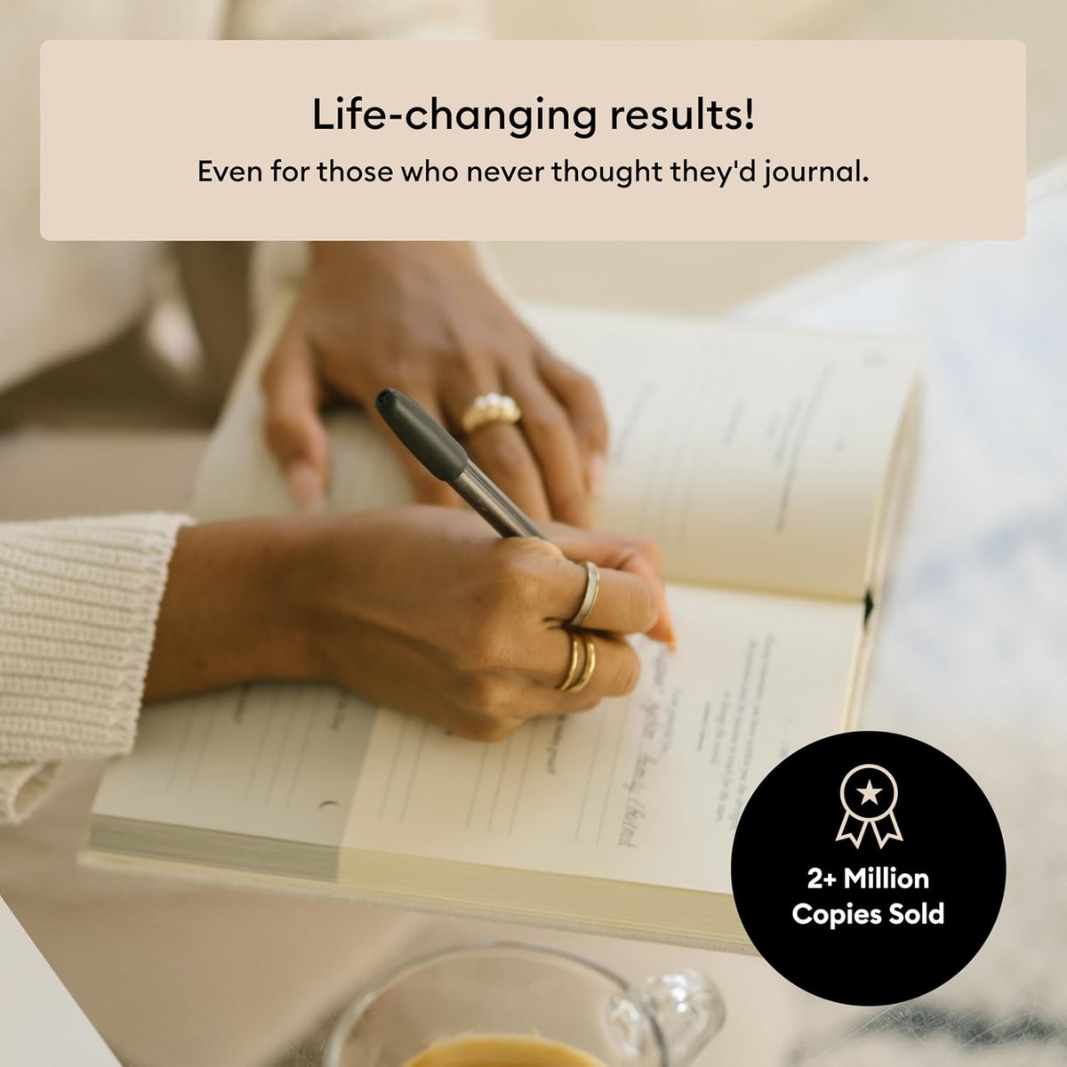 : the Five Minute Journal - Daily Gratitude Journal for Happiness, Mindfulness, and Reflection - Undated Life Planner